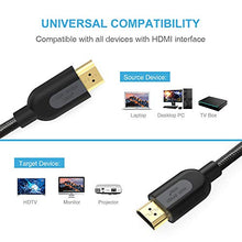 Carica l'immagine nel visualizzatore di Gallery, TECKNET Cavo HDMI 2.0 da 2 m, in Nylon Intrecciato ad Alta... - Ilgrandebazar