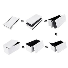 Carica l'immagine nel visualizzatore di Gallery, SONGMICS Cassapanca con Contenitore di 80 Litri, Pouf Poggiapiedi, Bianco - Ilgrandebazar