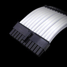 Carica l&#39;immagine nel visualizzatore di Gallery, EZDIY-FAB Kit Cavo di Prolunga PCI-E 24Pin / 500mm/19.68in, Weiss- with combs - Ilgrandebazar