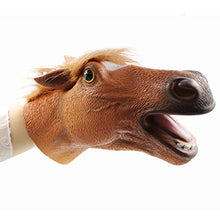 Carica l&#39;immagine nel visualizzatore di Gallery, Hanzwa Giocattoli per Burattini a Mano,Gomma Morbida Realistico Testa di... - Ilgrandebazar