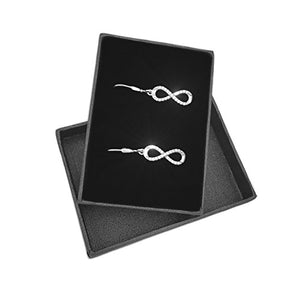 Sofia Milani – Orecchini pendenti da donna, infinity Infinito lungo appeso... - Ilgrandebazar