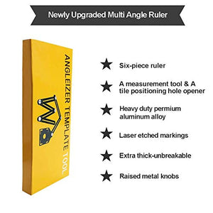 Foratura localizzatore, Angleizer template Tool aluminum alloy Jig foro bit...
