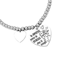 Carica l&#39;immagine nel visualizzatore di Gallery, Beloved Bracciale da donna, braccialetto in acciaio emozionale - frasi, Bl6 - Ilgrandebazar