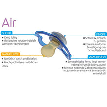 Carica l&#39;immagine nel visualizzatore di Gallery, MAM 217111 - Ciuccio &quot;Air&quot; in lattice per maschietti dai 16 mesi su,...