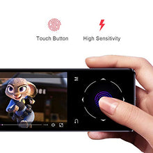 Carica l&#39;immagine nel visualizzatore di Gallery, Walkercam MP-7 8GB Bluetooth 4.1 Lettore MP3 con Pulsante a Nero02