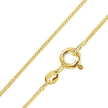 Carica l&#39;immagine nel visualizzatore di Gallery, Materia Gioielli, 925 argento placcato oro 1 mm, collana da donna, catena in... - Ilgrandebazar