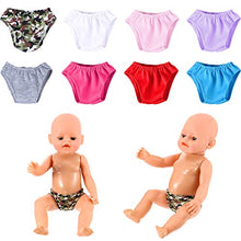 Carica l&#39;immagine nel visualizzatore di Gallery, Gejoy 16 Pezzi Bambola Pannolini Biancheria Intima Tessuto...