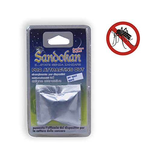 Sandokan Capsula Attrattiva per dispositivi cattura insetti anti zanzara...