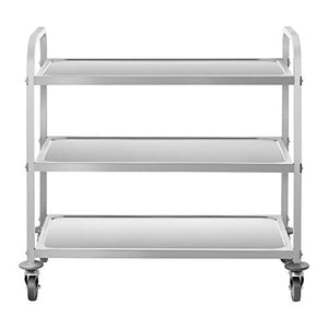 Royal Catering Carrello Portavivande di Servizio Acciaio Inox - Ilgrandebazar