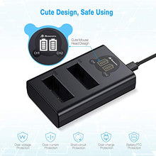 Carica l&#39;immagine nel visualizzatore di Gallery, Powerextra - Set di 2 batterie sostitutive BLS-50 e caricabatterie doppio...