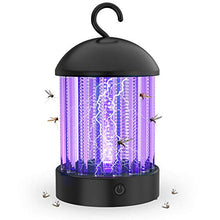 Carica l&#39;immagine nel visualizzatore di Gallery, Lampada Zanzara Elettrica, Luce UV Attira Zapper per Zanzare a Scossa...