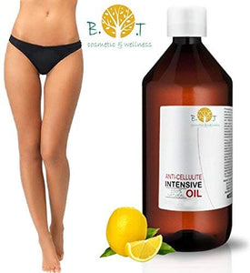 Olio Intensivo Anti cellulite Dimagrante 100% Naturale con Oli 250 ml - Ilgrandebazar