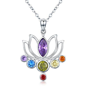 Collana con ciondolo in argento Sterling 925, idea regalo per donne, ragazze... - Ilgrandebazar