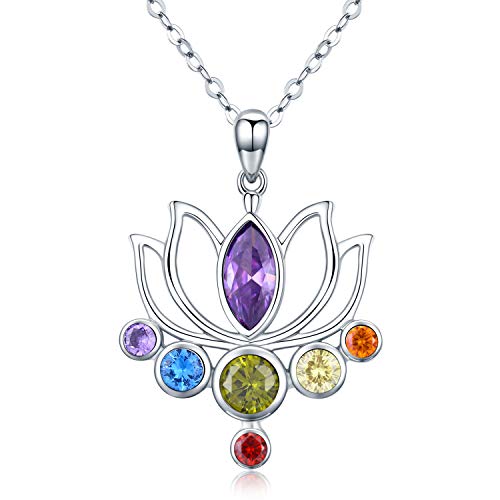 Collana con ciondolo in argento Sterling 925, idea regalo per donne, ragazze... - Ilgrandebazar