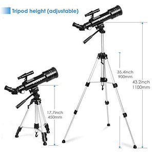 INTEY F40070M Telescopio Astronomico - l'Oculare Achromat di Kellner K25mm e... - Ilgrandebazar