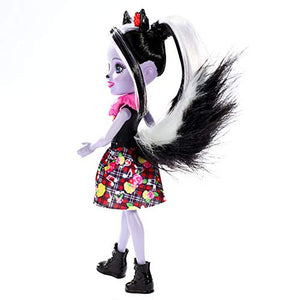 Enchantimals-La Puzzola con Amico Cucciolo, Bambola da 15 cm Accessori,... - Ilgrandebazar