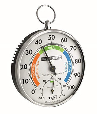 TFA Dostmann Termo-Igrometro 10Cm 1 - confezione, multicolore - Ilgrandebazar
