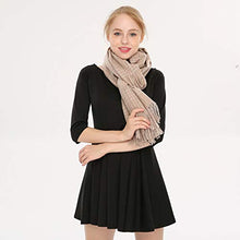 Carica l'immagine nel visualizzatore di Gallery, Longwu Donna Morbida sciarpa in lana di cashmere Grande scalda Pashminas 06# - Ilgrandebazar