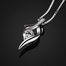 Carica l&#39;immagine nel visualizzatore di Gallery, B.Catcher collana da donna in argento con pendente zircone a diamante - Ilgrandebazar