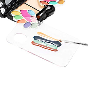 CFtrum Palette In acrilico Con La Spatola Strumento Cosmetici Professionista... - Ilgrandebazar