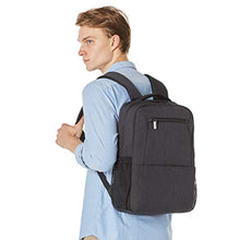 Carica l&#39;immagine nel visualizzatore di Gallery, AmazonBasics - zaino professionale per laptop da 15,5”, nero Nero