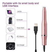 Carica l'immagine nel visualizzatore di Gallery, Fresa Unghie Elettrica, Carttiya Trapano Elettrico per Kit Nail Rosa
