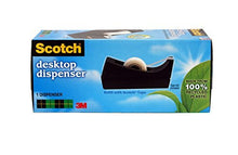 Carica l&#39;immagine nel visualizzatore di Gallery, 3M Scotch Dispenser Ricaricabile per Nastro Adesivo da 19 19 mm x 33 m, Nero - Ilgrandebazar
