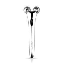 Carica l'immagine nel visualizzatore di Gallery, SUNMAY Massaggiatore Viso 3D con Rulli Massaggianti Regolabili - Microcurrent Cura della pelle Viso Massaggiatore Corpo Strumenti Rassodanti per Lifting Facciale a V, Impastare, Corpo Dimagrante Argento Bianco