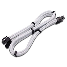 Carica l&#39;immagine nel visualizzatore di Gallery, EZDIY-FAB Kit Cavo di Prolunga PCI-E 24Pin / 500mm/19.68in, Weiss- with combs - Ilgrandebazar
