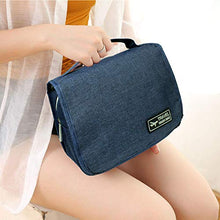Carica l'immagine nel visualizzatore di Gallery, Beauty Case Da Viaggio, Organizzatore Di Borse Per Il Trucco Wash Bag Blu - Ilgrandebazar