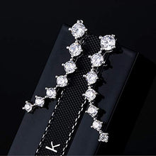 Carica l&#39;immagine nel visualizzatore di Gallery, Orecchini da donna in argento sterling 925 con...