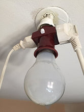 Carica l&#39;immagine nel visualizzatore di Gallery, Portalampada voleuse a vite E27 con interruttore 6 A, 220.00V Lot De 1 Douille