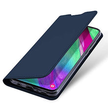 Carica l&#39;immagine nel visualizzatore di Gallery, DUX DUCIS Cover Samsung Galaxy A40, Flip Caso Pelle PU con [Funzione Blu - Ilgrandebazar