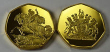 Carica l&#39;immagine nel visualizzatore di Gallery, ST George &amp; The Dragon - Album commemorativo per Monete da 50 centesimi, in... - Ilgrandebazar