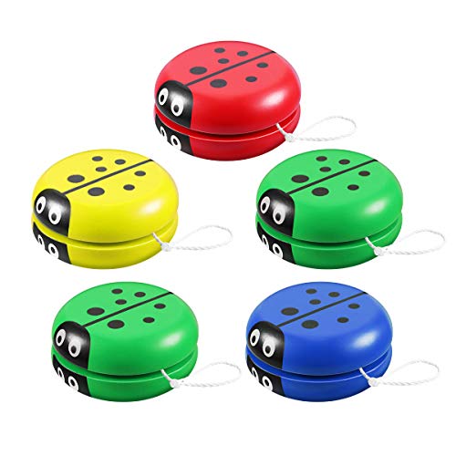 NUOBESTY Yoyo in Legno Fun Toy Birthday Party Favori Premi per Bambini... - Ilgrandebazar