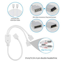 Carica l'immagine nel visualizzatore di Gallery, Chesbung 5050 Kit di connettori per strisce LED RGB a 4 pin di... - Ilgrandebazar