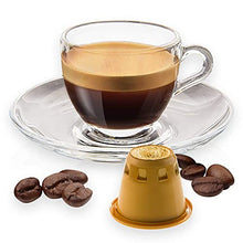 Carica l&#39;immagine nel visualizzatore di Gallery, Note D&#39;Espresso Caffè Qualità Oro, Capsule Compatibili Soltanto con Sistema NESPRESSO, 100 Caps