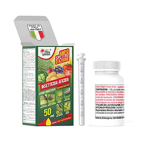 Albagarden - Insetticida Piante Tripla Azione, Aficida, Con Deltametrina Concentrato Forte, Stop Popillia Japonica Cocciniglia Insetti Afidi Cimici Piralide, Effetto Veleno Repellente X 50 ml