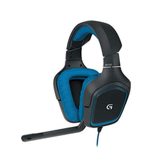 Carica l&#39;immagine nel visualizzatore di Gallery, Logitech G430 Cuffie da Gioco con 7.1 Dolby Surround Sound, Nero/Blu