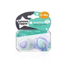 Carica l&#39;immagine nel visualizzatore di Gallery, Tommee Tippee 43336465 Anytime Succhietto, 2 Pezzi, , 6-18 Mesi, colori e... - Ilgrandebazar
