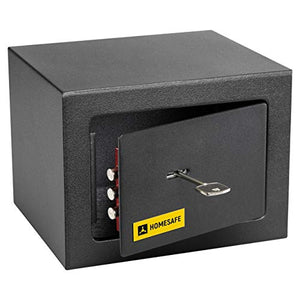 Homesafe HV15K Cassaforte con Chiusura di Alta Qualita, 15x20x17cm (HxWxD),... - Ilgrandebazar