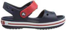 Carica l&#39;immagine nel visualizzatore di Gallery, Crocs Crocband Kids, Sandali con Cinturino alla 33/34 EU, Blu Navy Red