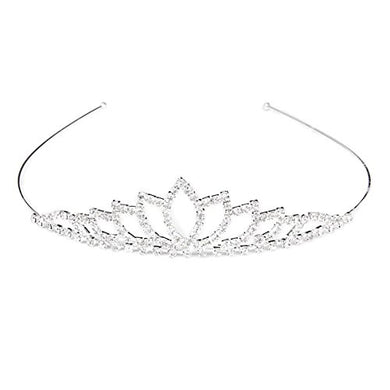 Corona per Compleanno 50 21 18 Anni Cerchietto Diadema Principessa Donna  Tiara Strass Cristallo con Pettine Decorazioni per Feste di Compleanno o