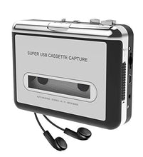 Carica l&#39;immagine nel visualizzatore di Gallery, DIGITNOW! Portatile registratore a Cassetta &amp; Audio Nastro, gray