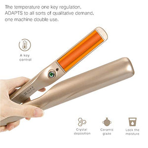 Arricciacapelli Automatico 2 in 1, BUDDYGO Piastra per Capelli Lisci e 42 - Ilgrandebazar