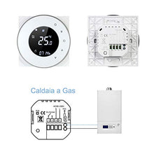 Carica l&#39;immagine nel visualizzatore di Gallery, Decdeal Termostato Wi-Fi per Caldaia a Gas,Termostato GC, Bianca