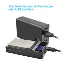 Carica l&#39;immagine nel visualizzatore di Gallery, Bonadget EN-EL5 EN EL5 ENEL5 - Caricabatterie da 2 batterie ricaricabili...