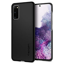 Carica l'immagine nel visualizzatore di Gallery, Spigen Cover Samsung Galaxy S20 Thin Fit Compatibile con Samsung Galaxy S20 Cover Custodia [4G/5G] - Nero