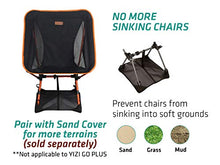 Carica l'immagine nel visualizzatore di Gallery, Trekology Yizi Go Sedia portatile da campeggio, compatta, Black (New Design)