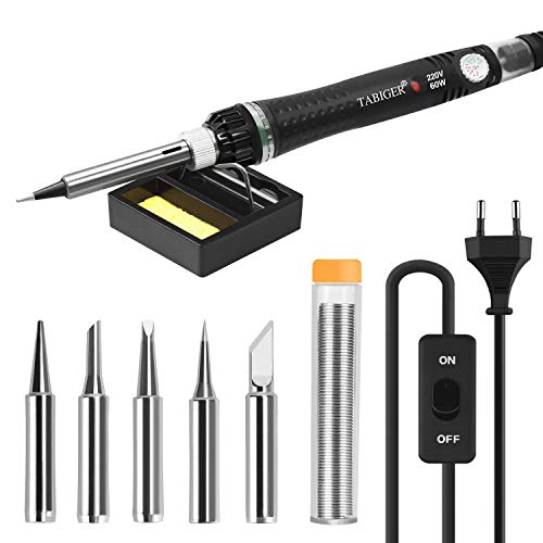 Saldatore Elettrico Stagno kit, mini saldatore stagno professionale con...